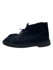 Clarks◆チャッカブーツ/24.5cm/BLK/21621/デザートブーツ