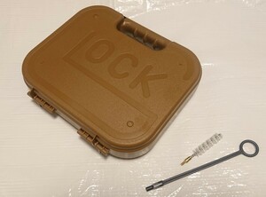 グロック GLOCK 純正 ハンドガンケース コヨーテカラー クリーニングブラシ付き 