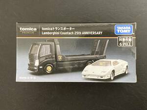 【新品未開封】トミカプレミアム tomicaトランスポーター Lamborghini Countach 25th ANNIVERSARY