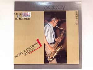 ◆1399◆LPレコード / Sleepy / Sleepy Matsumoto Quartet / 松本英彦 / HIDEHIKO MATSUMOTO / ポートレート付 / ジャズ JAZZ