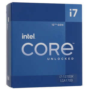 【中古】Core i7 12700K 3.6GHz LGA1700 125W SRL4N 元箱あり [管理:1050022157]