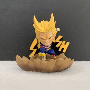 ＜美品＞オールマイト(小物入れ) 「僕のヒーローアカデミア DESKTOP HEROES」 フィギュア★高さ約６cm〈K10c