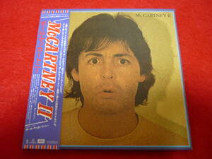 PAUL MCCARTNEY/MCCARTNEYⅡ★ポール・マッカートニー/マッカートニーⅡ★2000年国内盤/紙ジャケ/解説歌詞対訳付/BEATLES