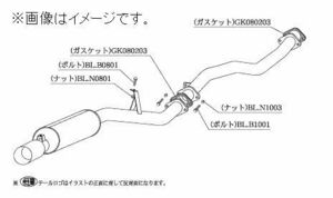 自動車関連業者直送限定 柿本 マフラー Kakimoto・R カキモト アール NISSAN 日産 フェアレディーZ 2by2 E-HGZ31 VG30ET (NS322)