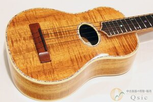 【セール】[超美品] MAUI MUSIC Deluxe Curly Koa Concert with Ivoroid Binding and Paua Shell Inlay [QK335]