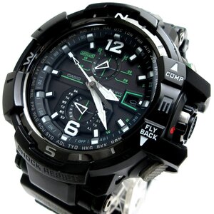 １円 カシオ Gショック グラビティマスター ソーラー電波 メンズ GW-A1100 時計 CASIO G-SHOCK GRAVITYMASTER GW-A1100-1A3JF 稼動品