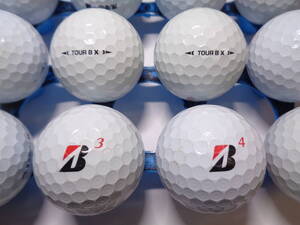 [1212B014.] ブリヂストン ツアービーエックス 22年 BRIDGESTONE TOUR BX 12球 ロストボール 【中古】