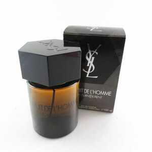 1円 美品 YvesSaintLaurent イヴサンローラン ラニュイドロム オードトワレ 100ml EDT フレグランス 香水 残量多 BY7795AF