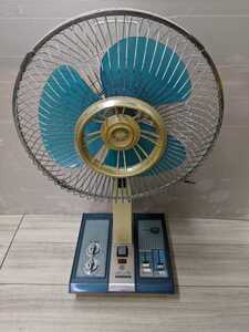 FUJI ELECTRIC 富士電機 扇風機 SILENT FAN サイレントファン 3枚羽 30cm 昭和レトロ ZC-307