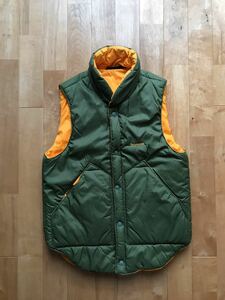 【美品・絶妙ミリタリーカラー】Snugpak スナグパック Airpak Vest エアパックベスト XS リバーシブルオリーブ&オレンジ