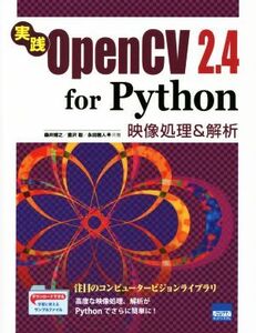 実践OpenCV 2.4 for Python 映像処理&解析/桑井博之(著者),豊沢聡(著者)