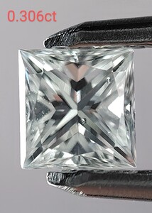 【即決】天然ダイヤモンド ルース 0.306ct SQ 鑑別 CGL│A21yydl【プリンセス】 ダイヤ diamond