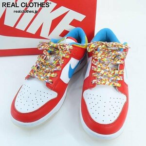 NIKE/ナイキ DUNK LOW QS FRUiTY PEBBLES LEBRON JAMES ダンク DH8009-600 27.5 /080