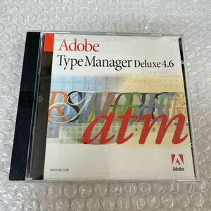 *Adobe Type Manager Deluxe 4.6・Macintosh/Mac OS　タイプマネージャ