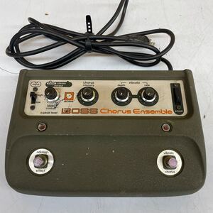 【A-4】 BOSS CE-1 Chorus Ensemble エフェクター コーラス ボス 1979年？ 故障品 音声入力不可 ガリ有 傷や汚れ多数 2710-117