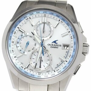 カシオ CASIO OCW-T2610H-7AJF オシアナス クロノグラフ ソーラー電波 メンズ 保証書付き_803242