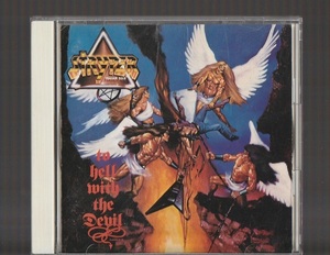 送料込み STRYPER ストライパー TO HELL WITH THE DEVIL ヘル・ウィズ・デビル 32DP-579 国内初期盤CD 旧規格 天使ジャケ