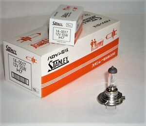 ★STANLEY 12V55W H7 ハロゲン球 １個対応！