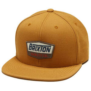 Brixton Regal Mp Snapback Hat Cap Golden Brown キャップ 