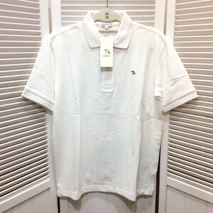 新品☆Arnold Palmer アーノルド パーマー メンズ 半袖ポロシャツ M ホワイト【クリックポスト可】