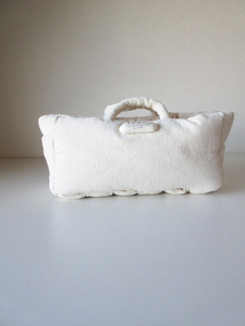 美品 R&D.M.Co- / オールドマンズテーラー COTTON CUPRA MOLE FABRIC PIE SHEET BAG / ハンドバッグ トートバッグ