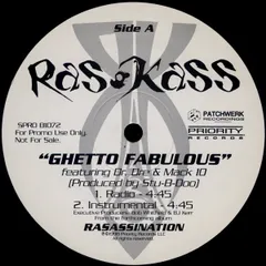 米12" Ras Kass Ghetto Fabulous SPRO81072 Patchwerk Recordings, Priority Records /00250