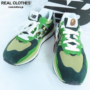 New Balance×A BATHING APE/ニューバランス×アベイシングエイプ ローカットスニーカー M5740BAE/27.5 /080