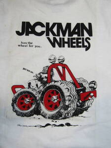 JACKMAN Wheels VW BAJA BAG FLAT4 バジャバグ ジャックマンホイール Beetle GILDAN VW ワーゲン 丸銅筒生地縫 ビートル デッドストック 赤