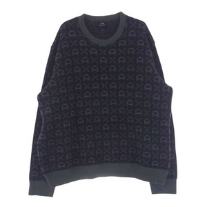 ARMANI EXCHANGE アルマーニエクスチェンジ 6KZM1T ZMN4Z REGULAR FIT SWEATER レギュラー フィット セーター ローゲージ ニット【中古】