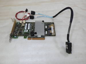 NEC RAID コントローラ　N8103-172 L3-25410-10D ケーブル付き 動作品保証#LV50198