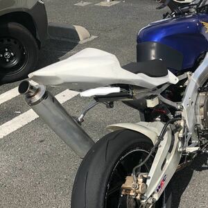 CBR400RR NC23 シートカウル シートレール セット　CBR1000RR SC59 シングルシートLED テールライトウィンカー付き フレーム ヨンダボ