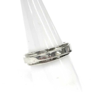 ◆agete アガット SVリング ◆ シルバーカラー silver ユニセックス 指輪 ring accessory アクセサリー