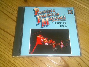 ●即決！CD：P.F.M. LIVE IN USA PREMIATA FORNERIA MARCONI