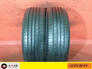 185/60R15●YOKOHAMA ADVAN dB V552 / 中古 ★ 2本(T-4693A)送料無料/沖縄別途