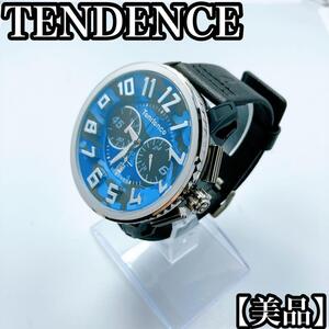 【美品】TENDENCE　テンデンス　カモフラ　TY046023　腕時計