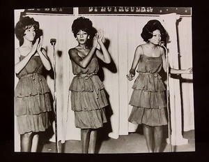 Supremes Diana Ross Mary Wilson Florence Ballard 25.5×20.5cm スチール写真 スプリームス シュープリームス ダイアナロス 60年代 60s