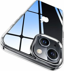 【極々透明感】CASEKOO iPhone 15 用 ケース クリア 耐衝撃 米軍MIL規格 黄変防止 ストラップホール付き ワイヤレス充電対応 