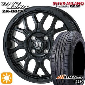 師岡 新品 サマータイヤセット マッドバーンXR-800M 14x4.5J 45 4H100 R380 165/60R14インチ タウンボックス等