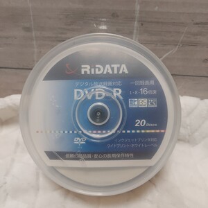 DVD-R RiDATA DVD　デジタル放送録画対応　一回録画用　20枚入り　