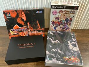A/再1206 プレステソフト サクラ大戦 〜熱き血潮に〜 グランディア エクストリーム PS2 PlayStation