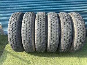 205/85R16 117/115L LT DUNLOP 夏6本セット　2020年式　送料込み