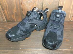 ★Reebok × B&Y ビューティー アンド ユースコラボ INSTAPUMP FURY ポンプ フューリー OG スエード 黒 美品 Used 検 リーボック