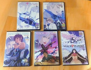 ∇即決∇ マクロス ゼロ DVD 全5巻 新品ケース入り レンタル版 MACROSS ZERO