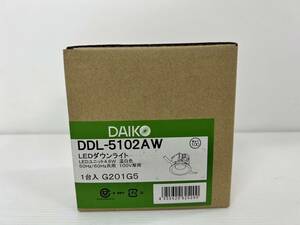 (JT2306)　DAIKO　LEDダウンライト　DDL-5102AW