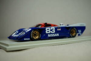 1/43 IMSA パームビーチ 優勝 spark NISSAN GTP ZX-T88 #83 1988 West Palm Beach 3hours winner 日産 ニッサン ZX-T ZXT ZX-turbo NPTI