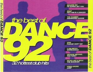 V.A.「The Best of Dance 92」(UK盤2CD)