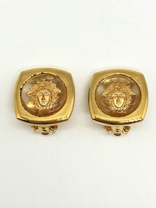 【IT2TLZXEIB5O】Gianni Versace ジャンニ ヴェルサーチ ヴィンテージ メデューサ イヤリング 15g