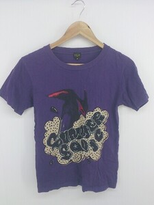 ◇ Paul Smith ポール スミス プリント 半袖 Tシャツ カットソー サイズ XS パープル レディース P