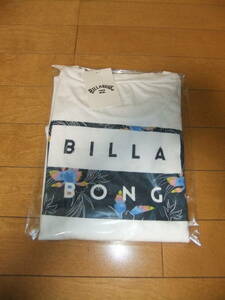 【限定/未使用2】BILLABONG(ビラボン) バックプリント Tシャツ wht XLサイズ 新品タグ付 国内正規品 USAコットン 入手困難 デッドストック