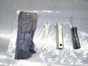 βEE09-5 ホンダ ジャイロUP TA01 2st 中期 (H3年式) 車載工具 ツール メンテナンス 破損無し！